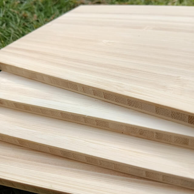 1/4"x4x8' Vertical Grain Natural Color 3ply Bamboo Plywood from China