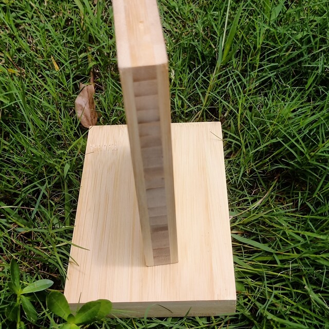 خشب رقائقي من الخيزران الأفقي ذو الحبوب العريضة والمضغوط بشكل مسطح